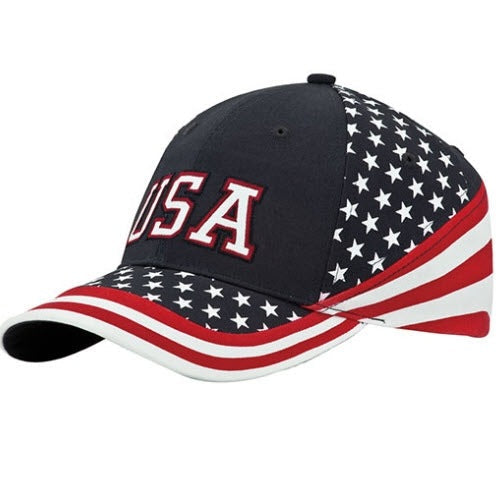 Stars and Stripes Bill Cap - The Flag Shirt