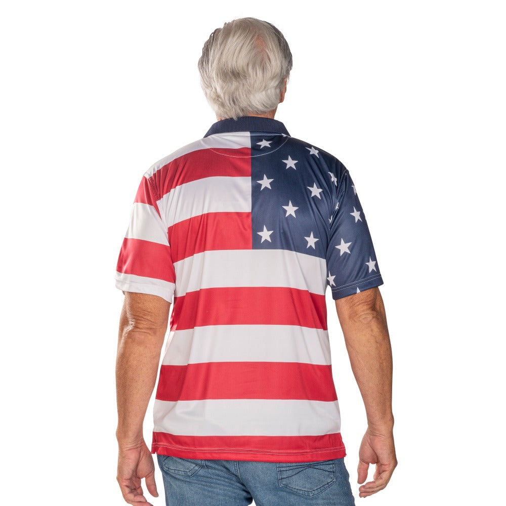 Men's Patriot's Pride Performance Polo Shirt